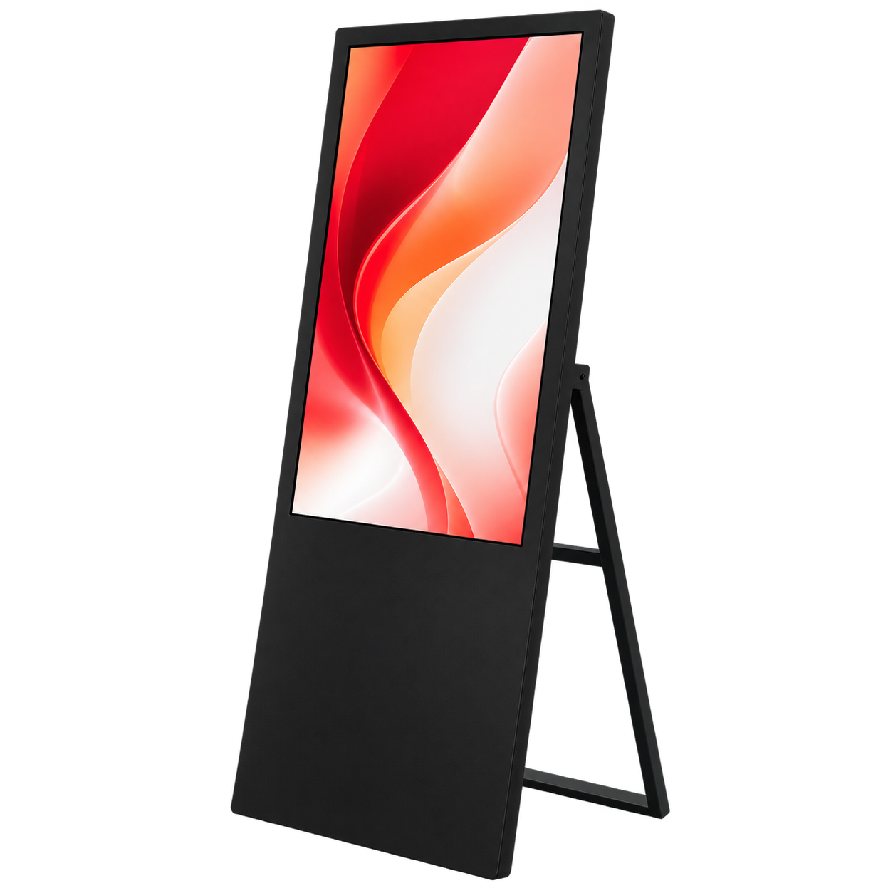 A-frame digital display poster